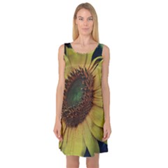 Sunflower Photography  Sleeveless Satin Nightdress by vanessagf