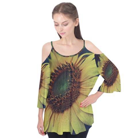 Sunflower Photography  Flutter Tees by vanessagf