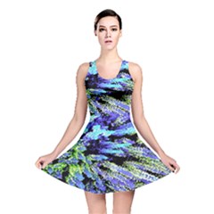 Colorful Floral Art Reversible Skater Dress by yoursparklingshop