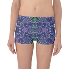 Star Of Mandalas Boyleg Bikini Bottoms by pepitasart