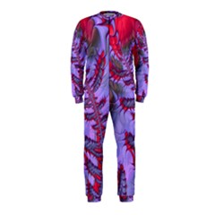 Freaky Friday Red  Lilac Onepiece Jumpsuit (kids) by Fractalworld