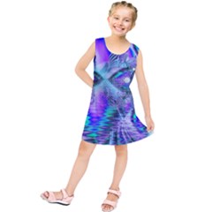 Peacock Crystal Palace Of Dreams, Abstract Kids  Tunic Dress by DianeClancy