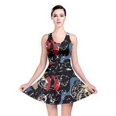 Confusion Reversible Skater Dress by Valentinaart