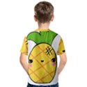 Kawaii Pineapple Kids  Cotton Tee View2