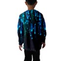 Abstract Stars Falling Wallpapers Hd Hooded Wind Breaker (Kids) View2