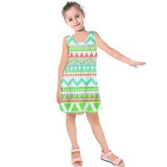 Cute Bohemian Kids  Sleeveless Dress by Brittlevirginclothing