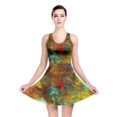 Mixed Abstract Reversible Skater Dress by digitaldivadesigns