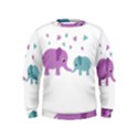 Elephant love Kids  Sweatshirt View1