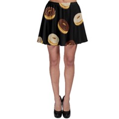 Donuts Skater Skirt by Valentinaart