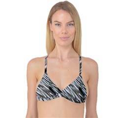 Abstract Background Geometry Block Reversible Tri Bikini Top by Amaryn4rt