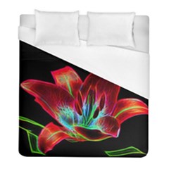 Flower Pattern Design Abstract Background Duvet Cover (full/ Double Size) by Amaryn4rt