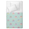 Butterfly Pastel Insect Green Duvet Cover (Single Size) View1