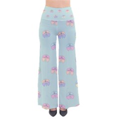 Butterfly Pastel Insect Green Pants by Nexatart