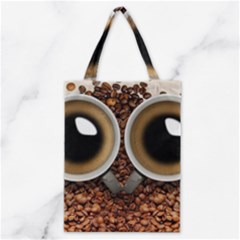 Owl Coffee Art Classic Tote Bag by Nexatart