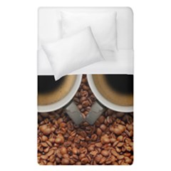 Owl Coffee Art Duvet Cover (single Size) by Nexatart