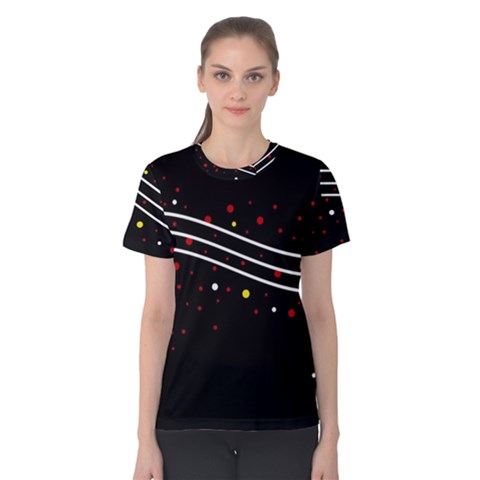 Elegant Abstraction Women s Cotton Tee by Valentinaart