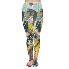 Art Graffiti Abstract Lines Women s Tights by Nexatart