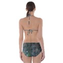 Peacock Four Spot Feather Bird Cut-Out One Piece Swimsuit View2