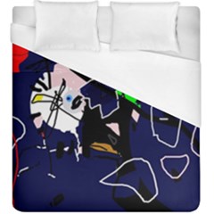 Abstraction Duvet Cover (king Size) by Valentinaart