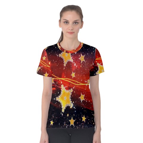 Holiday Space Women s Cotton Tee by Nexatart