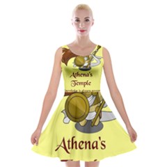 Athena s Temple Velvet Skater Dress by athenastemple