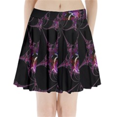 Fantasy Fractal 124 A Pleated Mini Skirt by Fractalworld