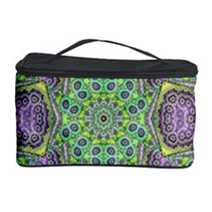 Modern Ornate Geometric Pattern Cosmetic Storage Case by dflcprints