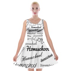 Homeschool Velvet Skater Dress by athenastemple