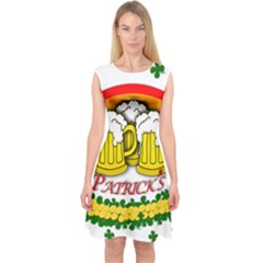 Beer Capsleeve Midi Dress by Valentinaart