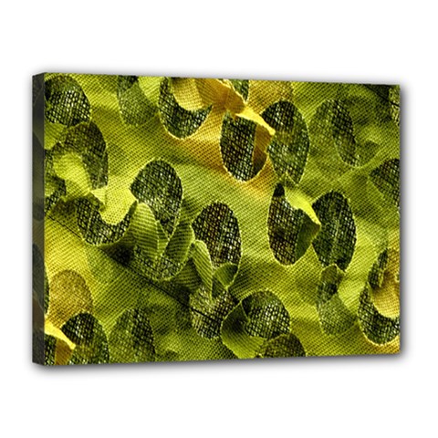 Olive Seamless Camouflage Pattern Canvas 16  X 12  by Nexatart