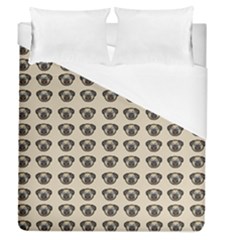 Puppy Dog Pug Pup Graphic Duvet Cover (queen Size) by Amaryn4rt