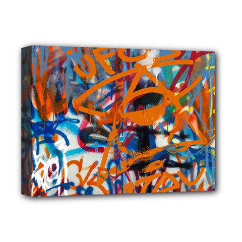 Background Graffiti Grunge Deluxe Canvas 16  X 12   by Amaryn4rt