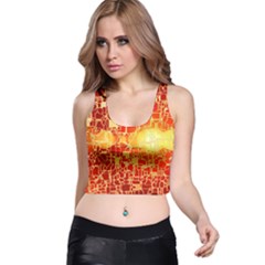 Board Conductors Circuit Racer Back Crop Top by Amaryn4rt