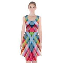 Graphics Colorful Colors Wallpaper Graphic Design Racerback Midi Dress by Amaryn4rt