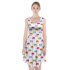 Pattern Birds Cute Design Nature Racerback Midi Dress by Amaryn4rt