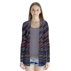 Texture Colorful Abstract Pattern Cardigans by Amaryn4rt