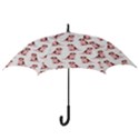 Dog Animal Pattern Hook Handle Umbrellas (Small) View3