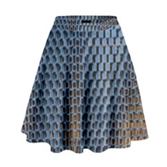 Parametric Wall Pattern High Waist Skirt by Amaryn4rt