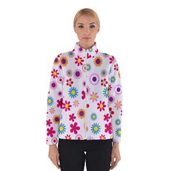 Colorful Floral Flowers Pattern Winterwear by Simbadda