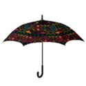 Traditional Art Ethnic Pattern Hook Handle Umbrellas (Medium) View3