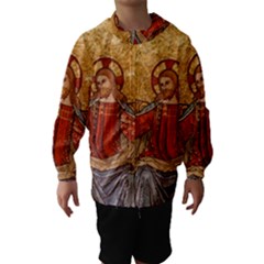 Gold Jesus Hooded Wind Breaker (kids) by boho