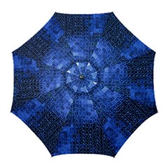 Blue Sequins Golf Umbrellas by boho