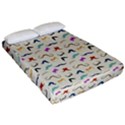 Mustaches Fitted Sheet (California King Size) View2