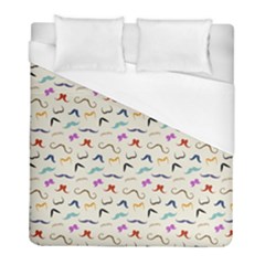 Mustaches Duvet Cover (full/ Double Size) by boho