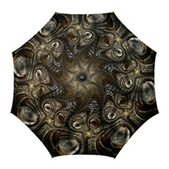 Fractal Art Texture Neuron Chaos Fracture Broken Synapse Golf Umbrellas by Simbadda