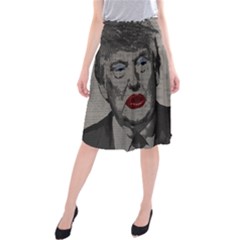 Transgender President    Midi Beach Skirt by Valentinaart