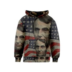 Lincoln Day  Kids  Pullover Hoodie by Valentinaart