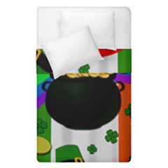 Pot Of Gold Duvet Cover Double Side (single Size) by Valentinaart