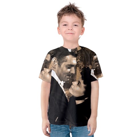 Gone With The Wind Kids  Cotton Tee by Valentinaart