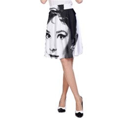 Audrey Hepburn A-line Skirt by Valentinaart